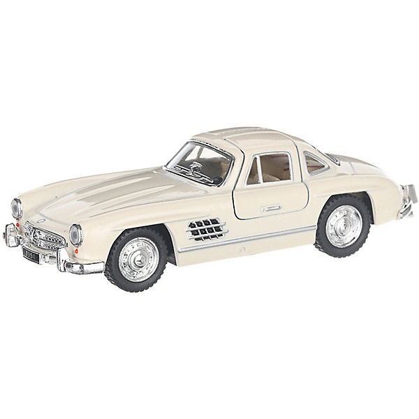 фото Коллекционная машинка serinity toys merсedes-benz 300 sl, белая