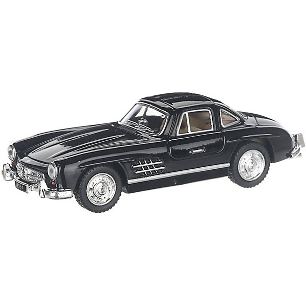 фото Коллекционная машинка serinity toys merсedes-benz 300 sl, чёрная