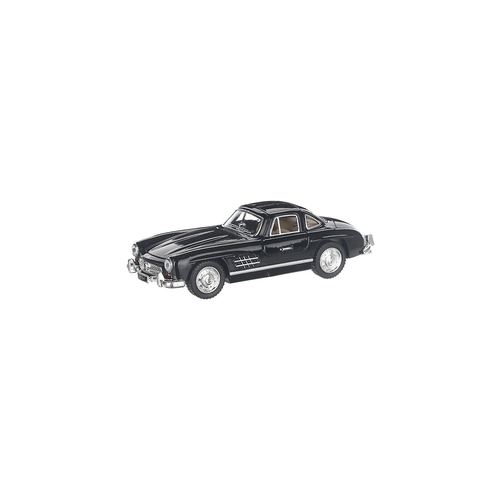 фото Коллекционная машинка serinity toys merсedes-benz 300 sl, чёрная