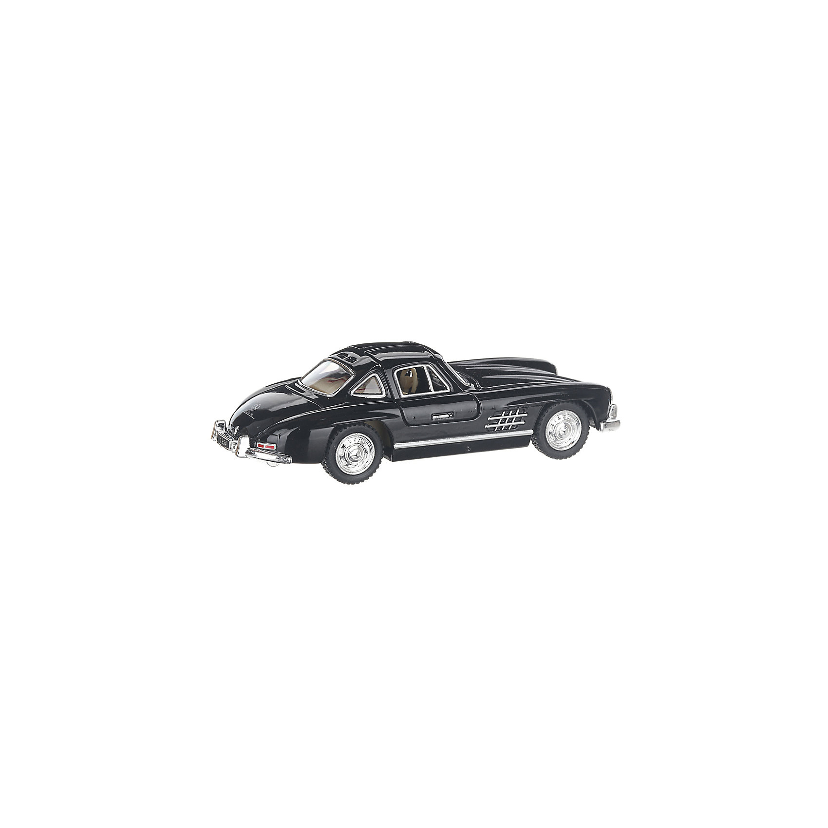 фото Коллекционная машинка serinity toys merсedes-benz 300 sl, чёрная