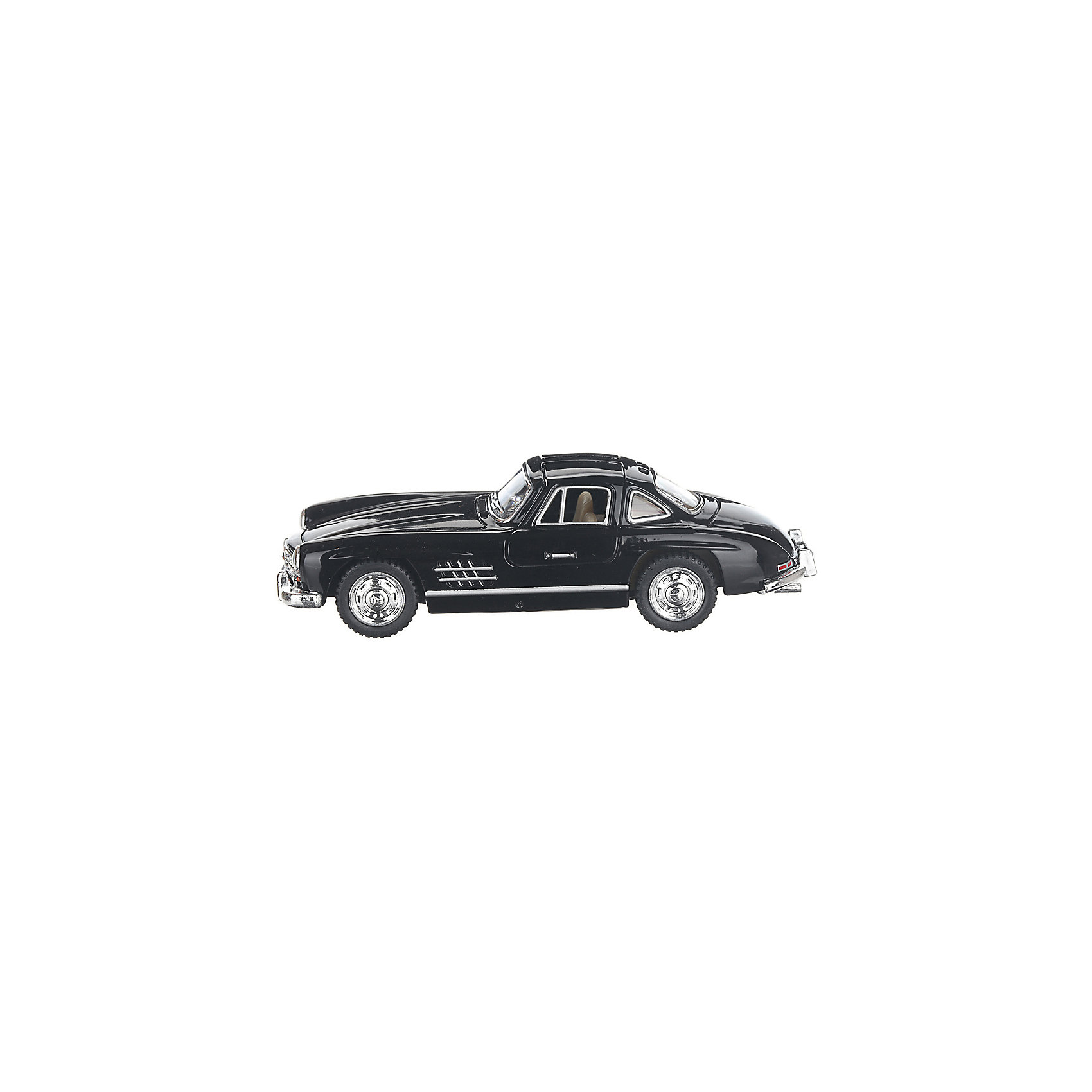 фото Коллекционная машинка serinity toys merсedes-benz 300 sl, чёрная