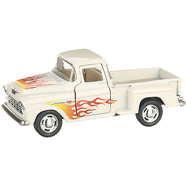 

Коллекционная машинка Serinity Toys Сhevy Stepside Пикап, белая