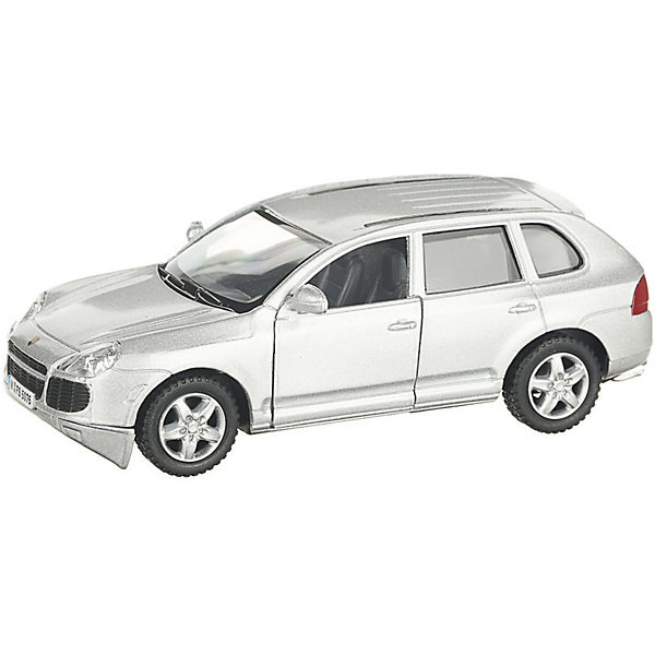 

Металлическая машинка Serinity Toys Porsche Cayenne Turbo, серебристая