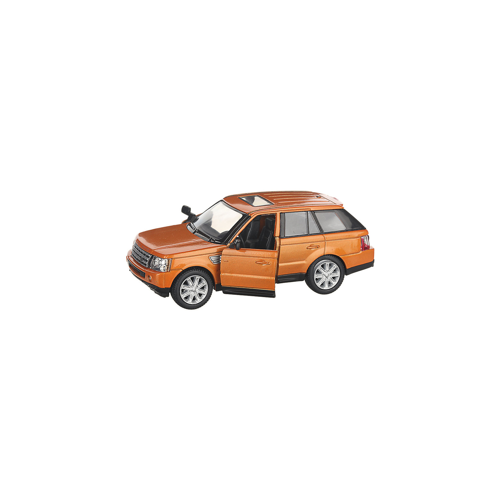 фото Коллекционная машинка serinity toys range rover, оранжевая