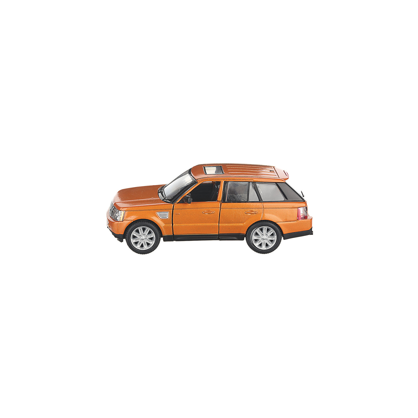 фото Коллекционная машинка serinity toys range rover, оранжевая