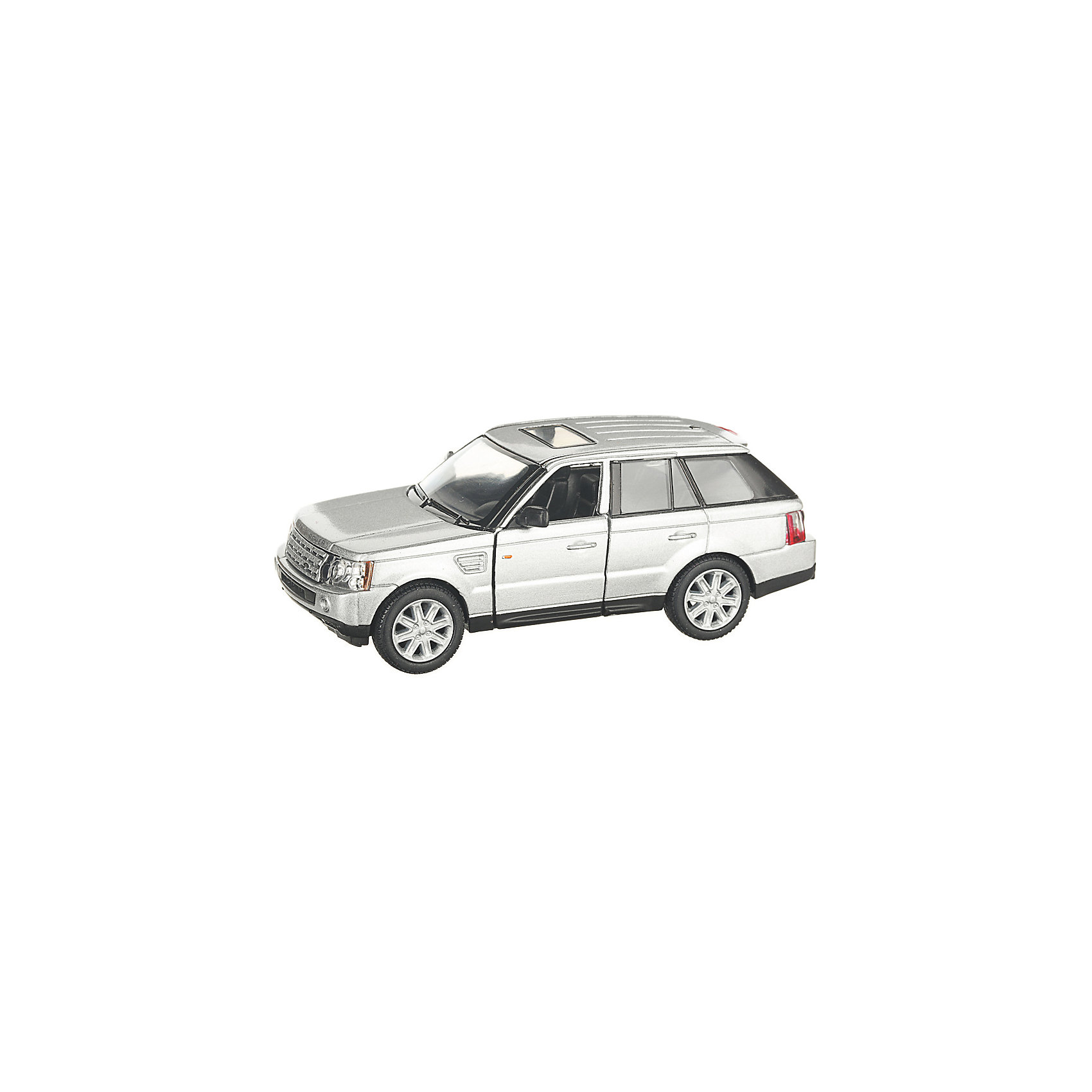 фото Коллекционная машинка serinity toys range rover, серебристая