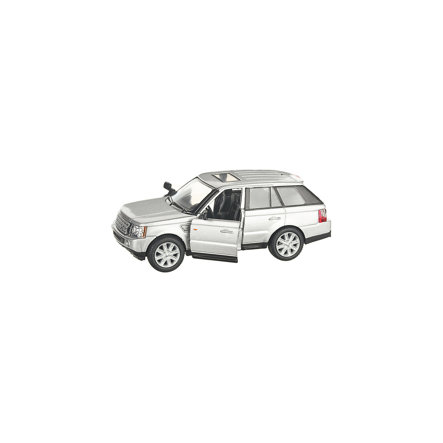 фото Коллекционная машинка serinity toys range rover, серебристая