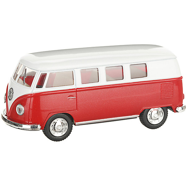 фото Металлический автобус Serinity Toys Volkswagen Classical, красный