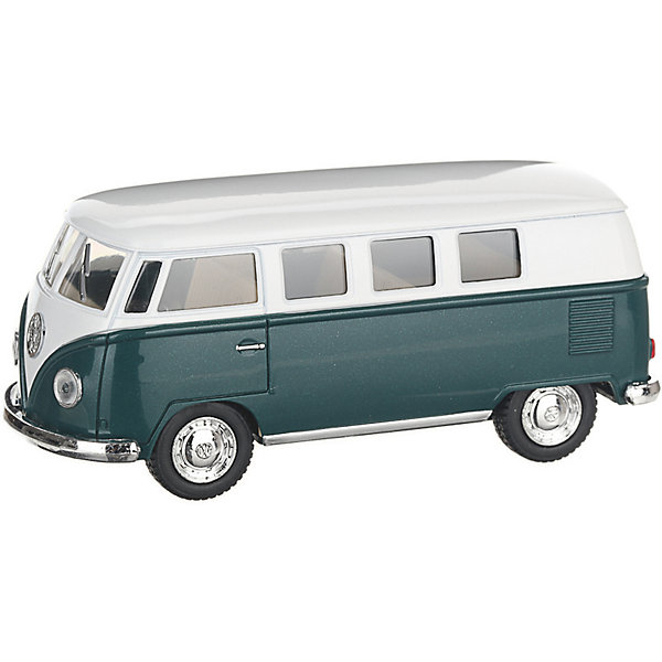 фото Металлический автобус Serinity Toys Volkswagen Classical, зелёный