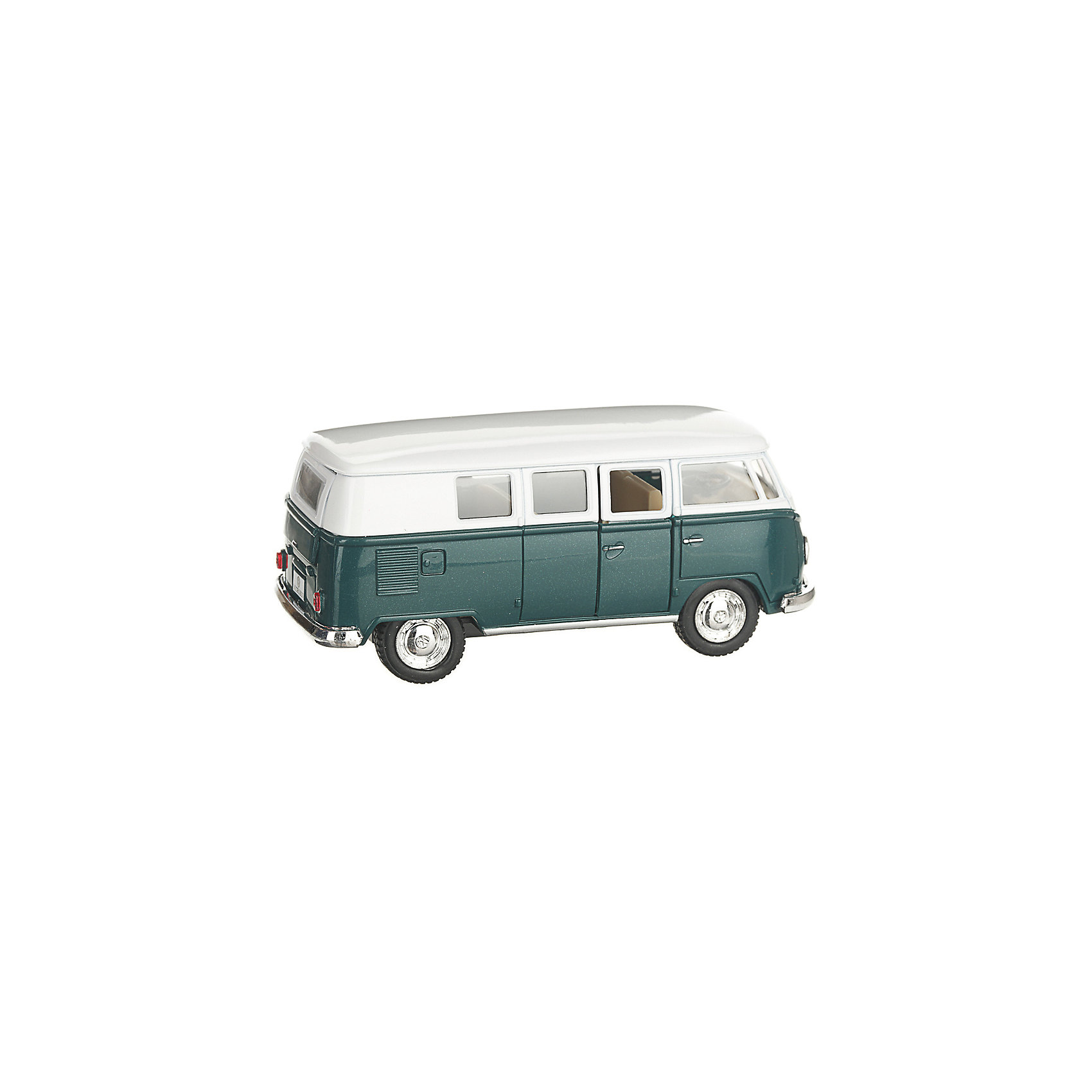 фото Металлический автобус Serinity Toys Volkswagen Classical, зелёный