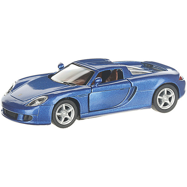 фото Коллекционная машинка serinity toys porsche carrera gt, синяя