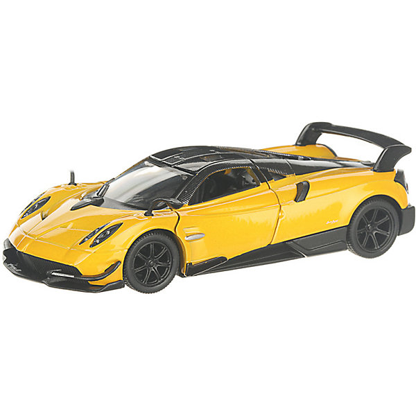 

Металлическая машинка Serinity Toys 2016 Pagani Huayra BC, жёлтая