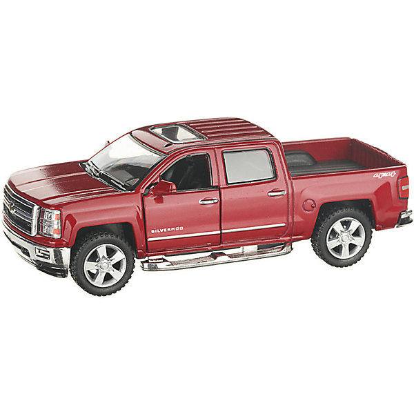 фото Коллекционная машинка Serinity Toys 2014 Chevrolet Silverado, красная