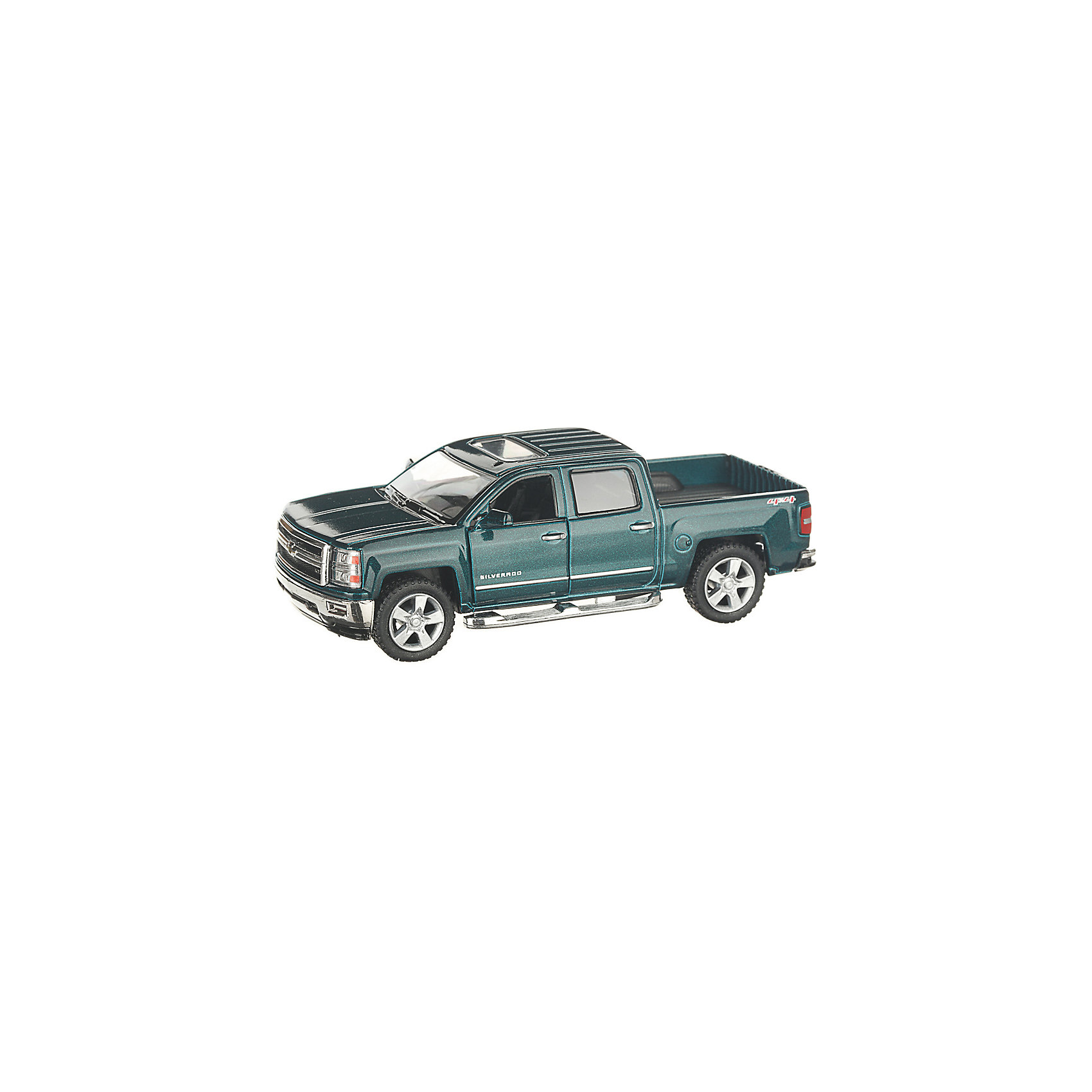 фото Коллекционная машинка Serinity Toys 2014 Chevrolet Silverado, зелёная