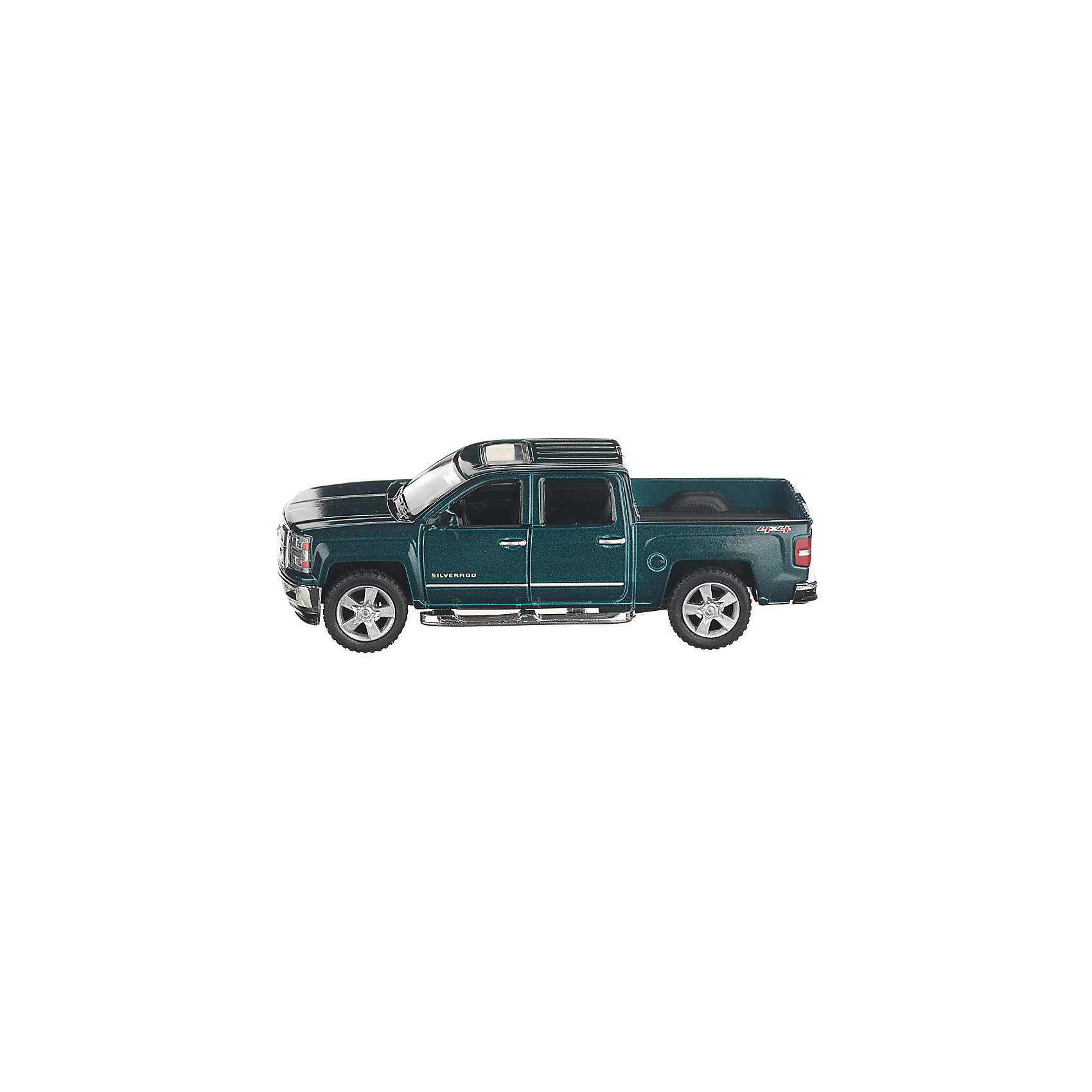 фото Коллекционная машинка Serinity Toys 2014 Chevrolet Silverado, зелёная