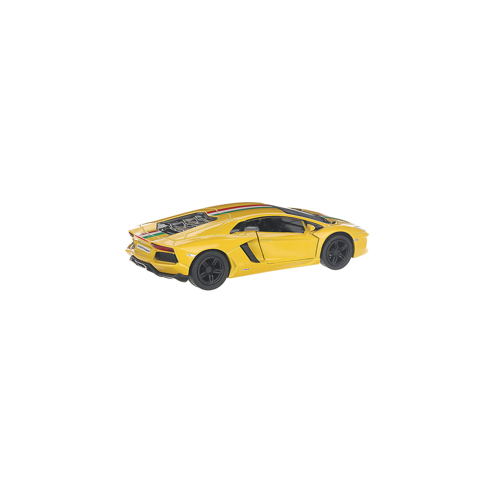 фото Коллекционная машинка serinity toys lamborghini aventador lp700-4, жёлтая