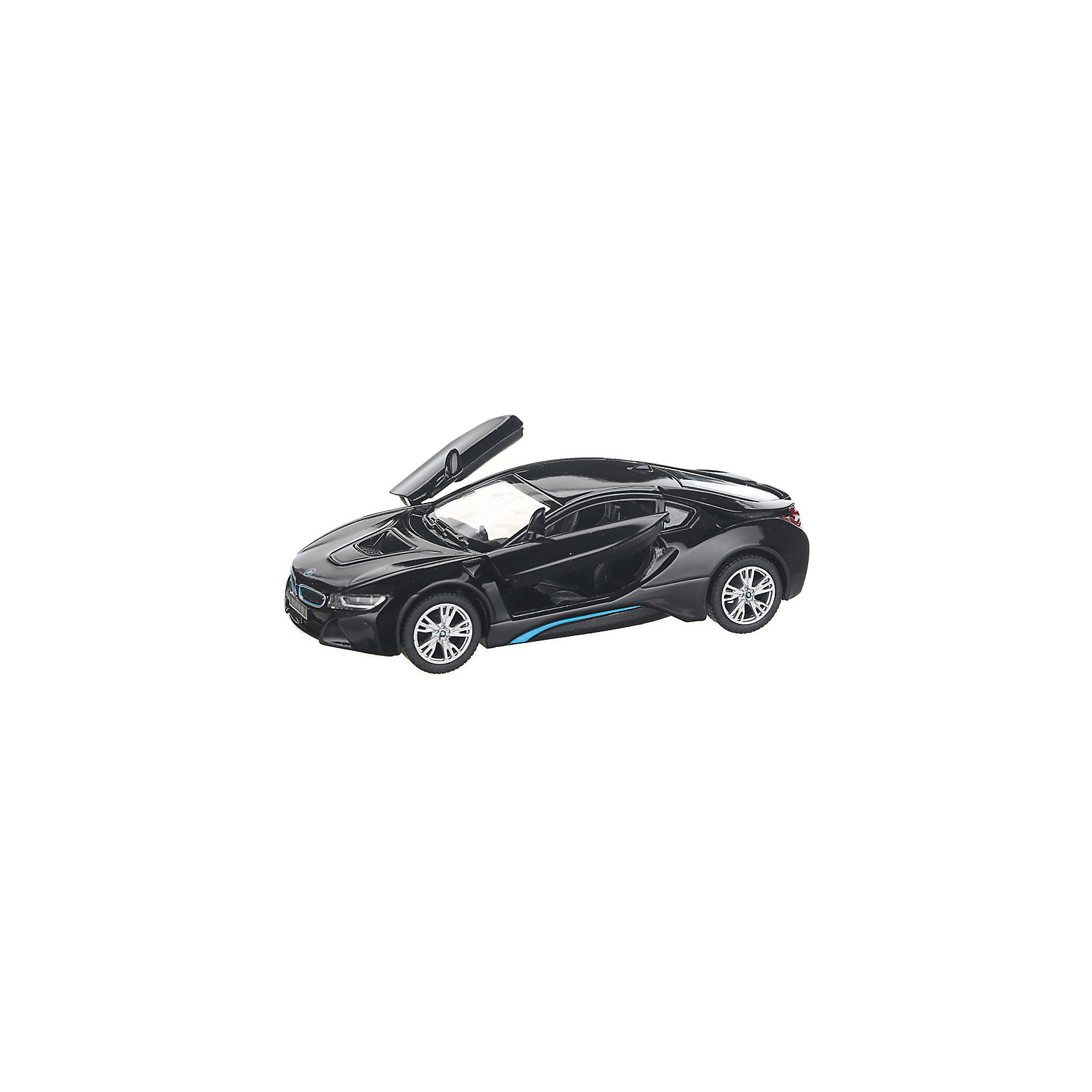 фото Коллекционная машинка Serinity Toys BMW i8, чёрная