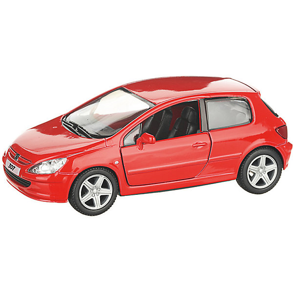 

Коллекционная машинка Serinity Toys Peugeot 307, красная