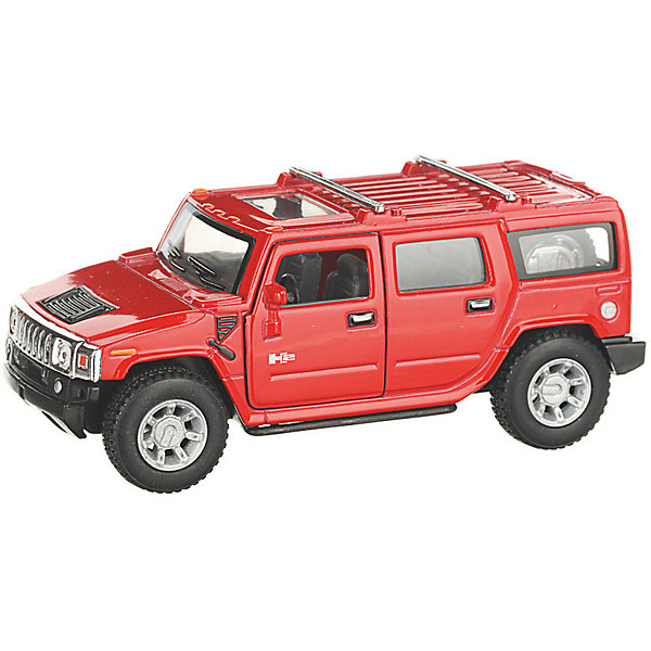 Коллекционная машинка 2008 Hummer H2, красная Serinity Toys 13233458