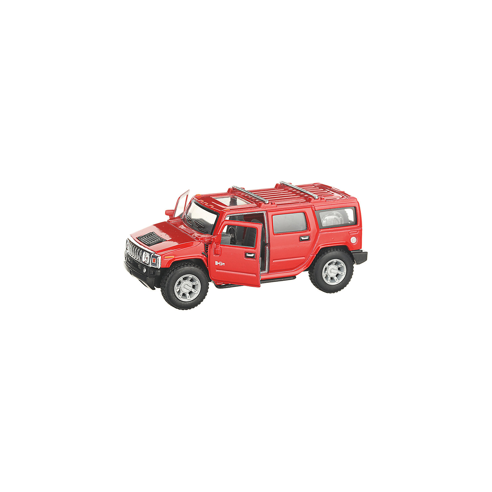 Коллекционная машинка 2008 Hummer H2, красная Serinity Toys 13233458