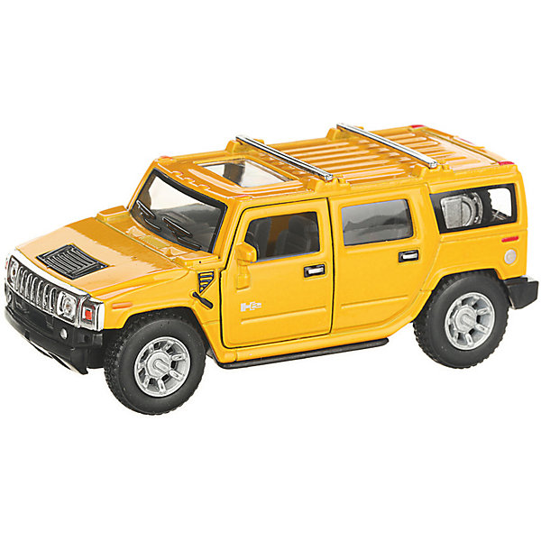 фото Коллекционная машинка Serinity Toys 2008 Hummer H2, жёлтая