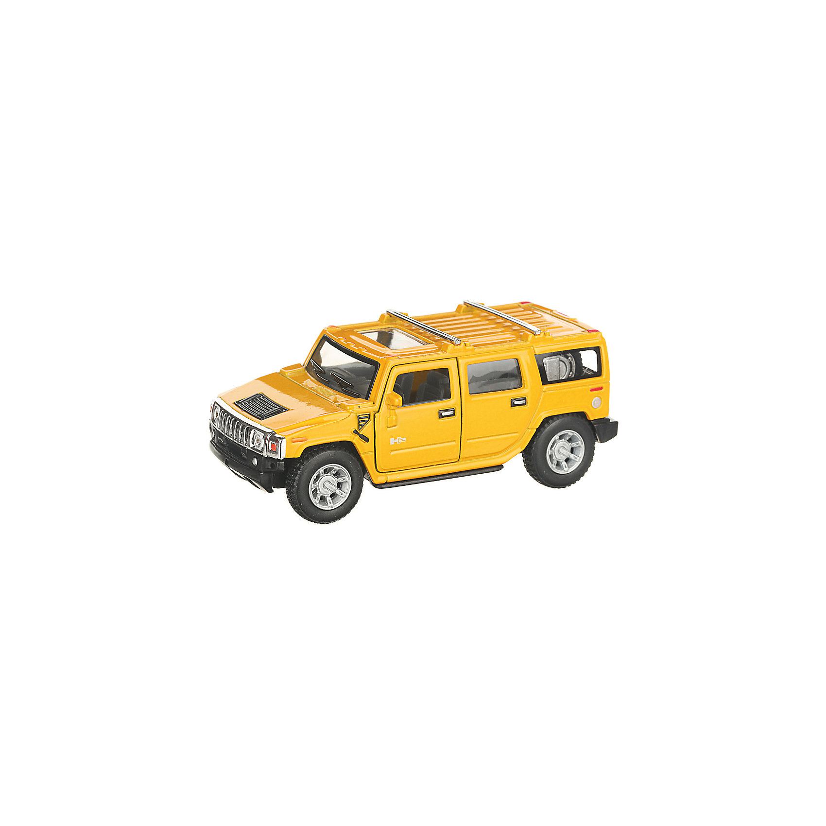 фото Коллекционная машинка Serinity Toys 2008 Hummer H2, жёлтая