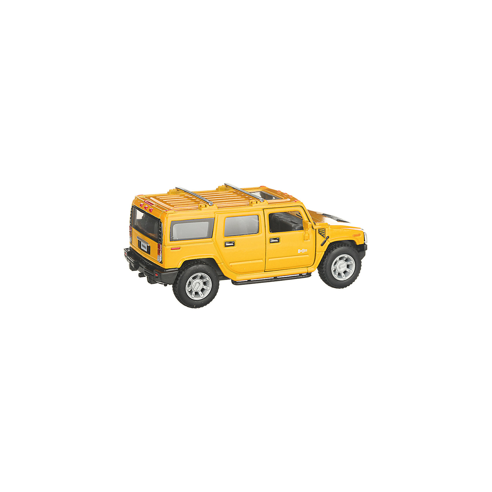 фото Коллекционная машинка Serinity Toys 2008 Hummer H2, жёлтая