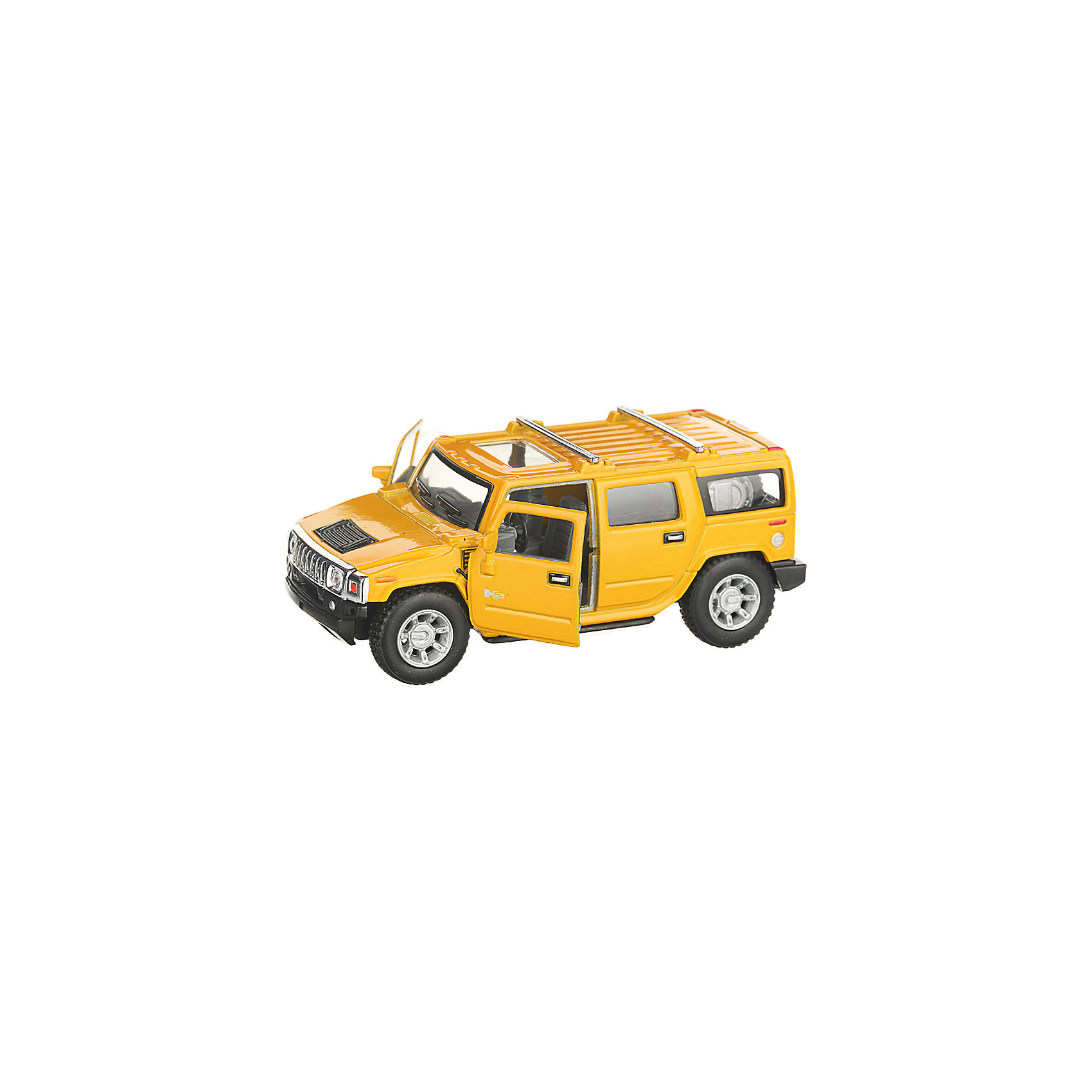 фото Коллекционная машинка Serinity Toys 2008 Hummer H2, жёлтая