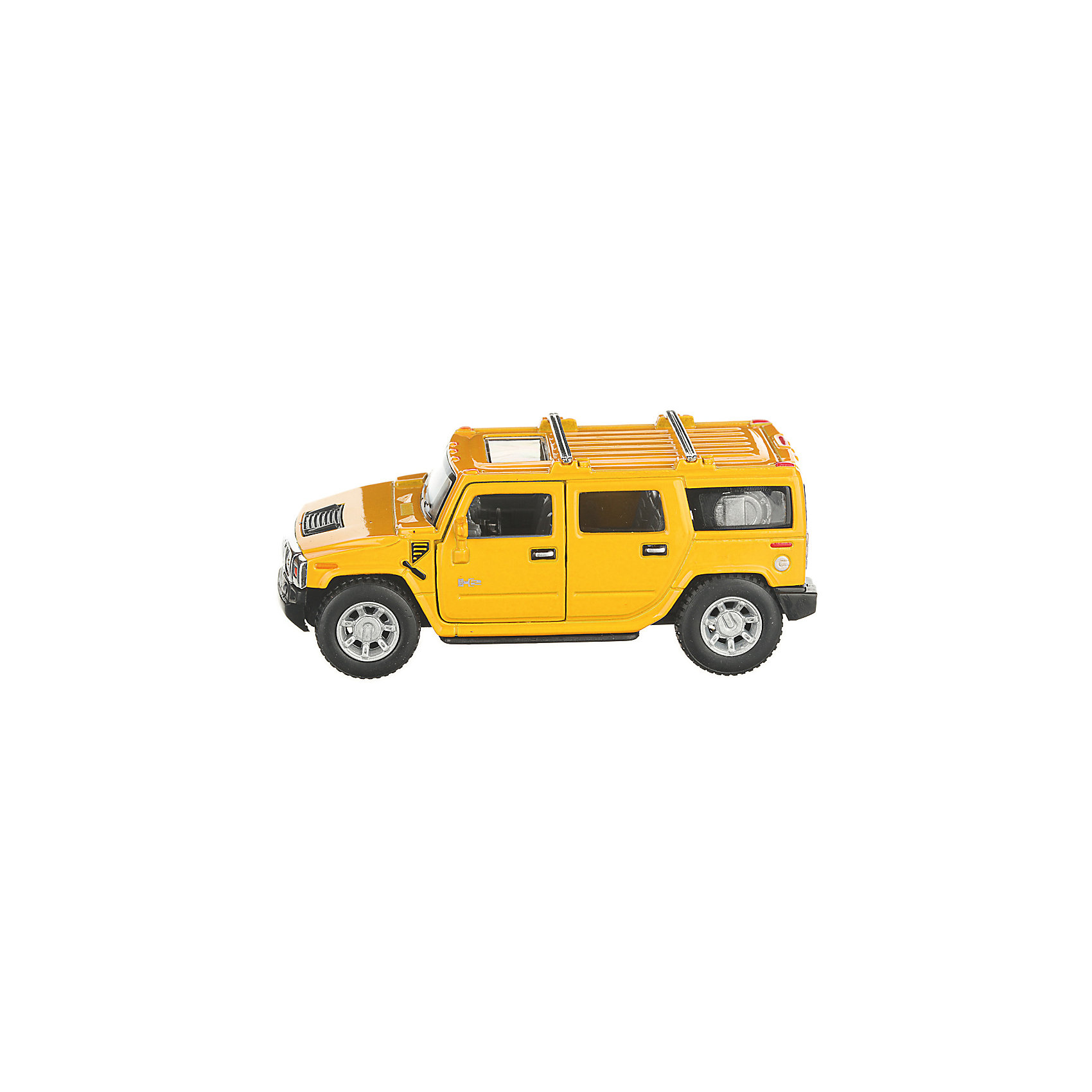 фото Коллекционная машинка Serinity Toys 2008 Hummer H2, жёлтая