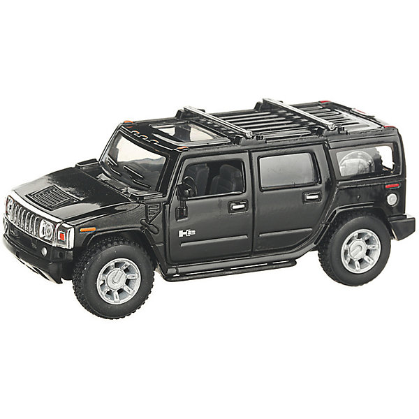 

Металлическая машинка Serinity Toys 2008 Hummer H2, чёрная
