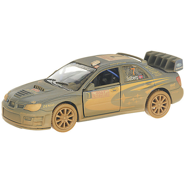

Коллекционная машинка Serinity Toys Subaru Impreza WRC 2007 грязный, синяя