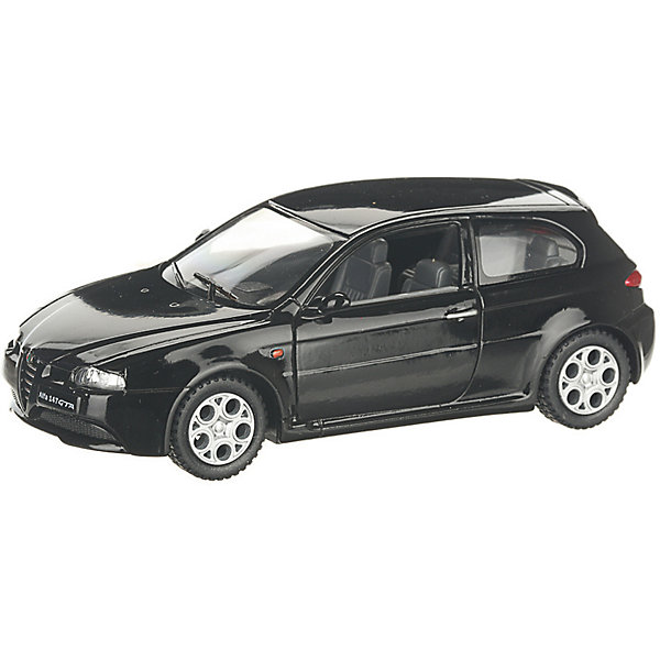 фото Коллекционная машинка serinity toys alfa romeo 147 gta, чёрная