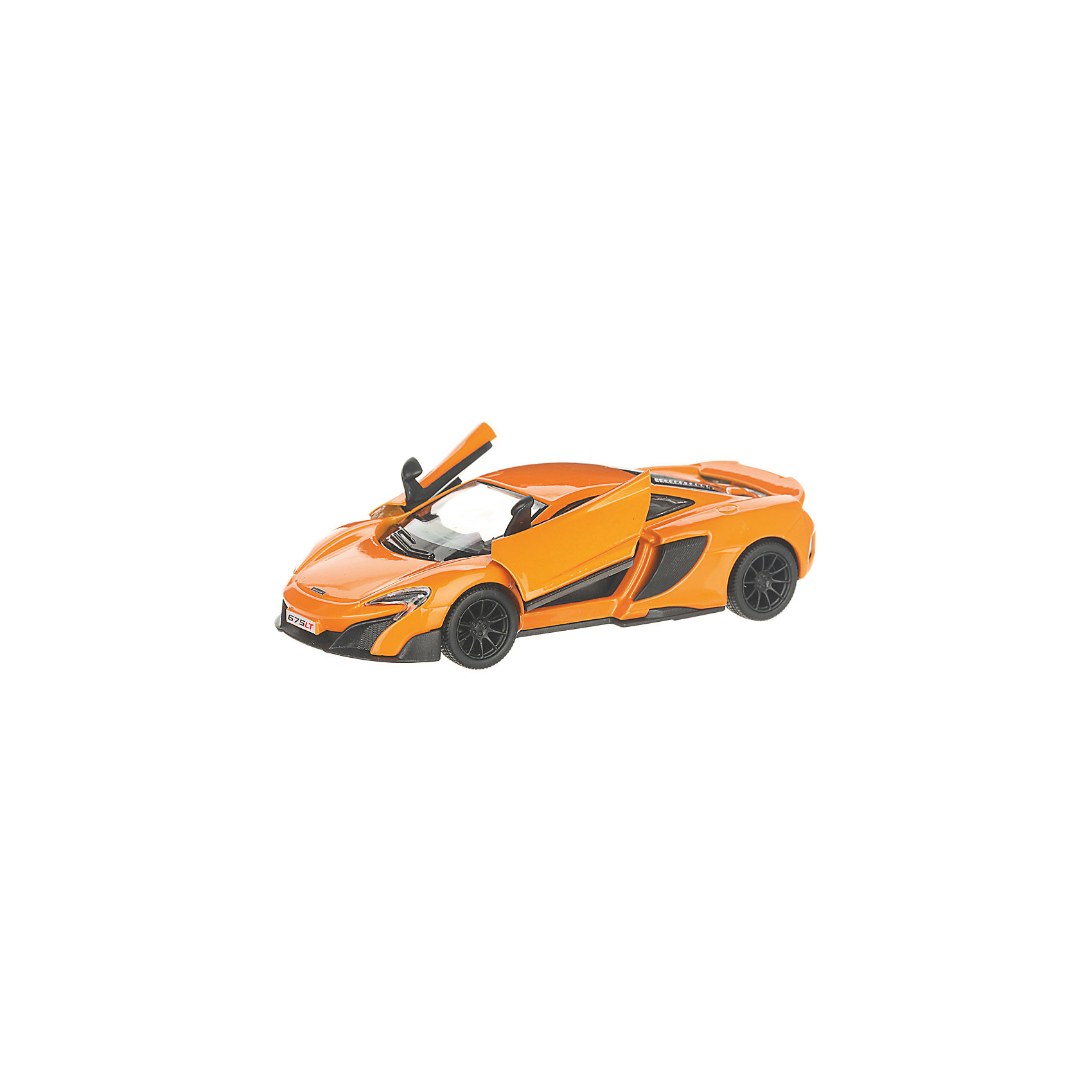 фото Коллекционная машинка serinity toys mclaren 675lt, оранжевая