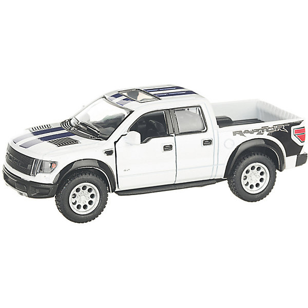 фото Коллекционная машинка serinity toys 2013 ford f-150 svt raptor, белая