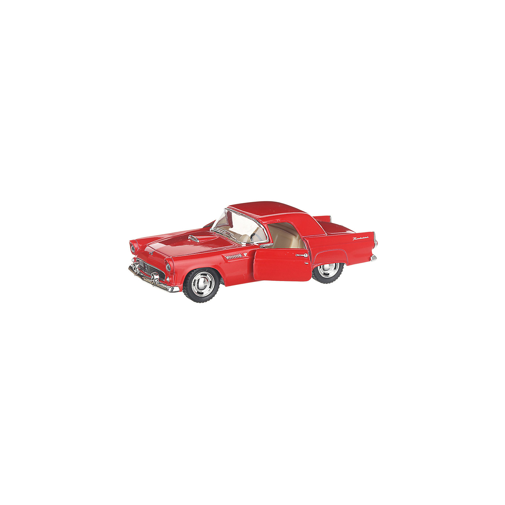 фото Коллекционная машинка serinity toys ford thunderbird 1955, красная