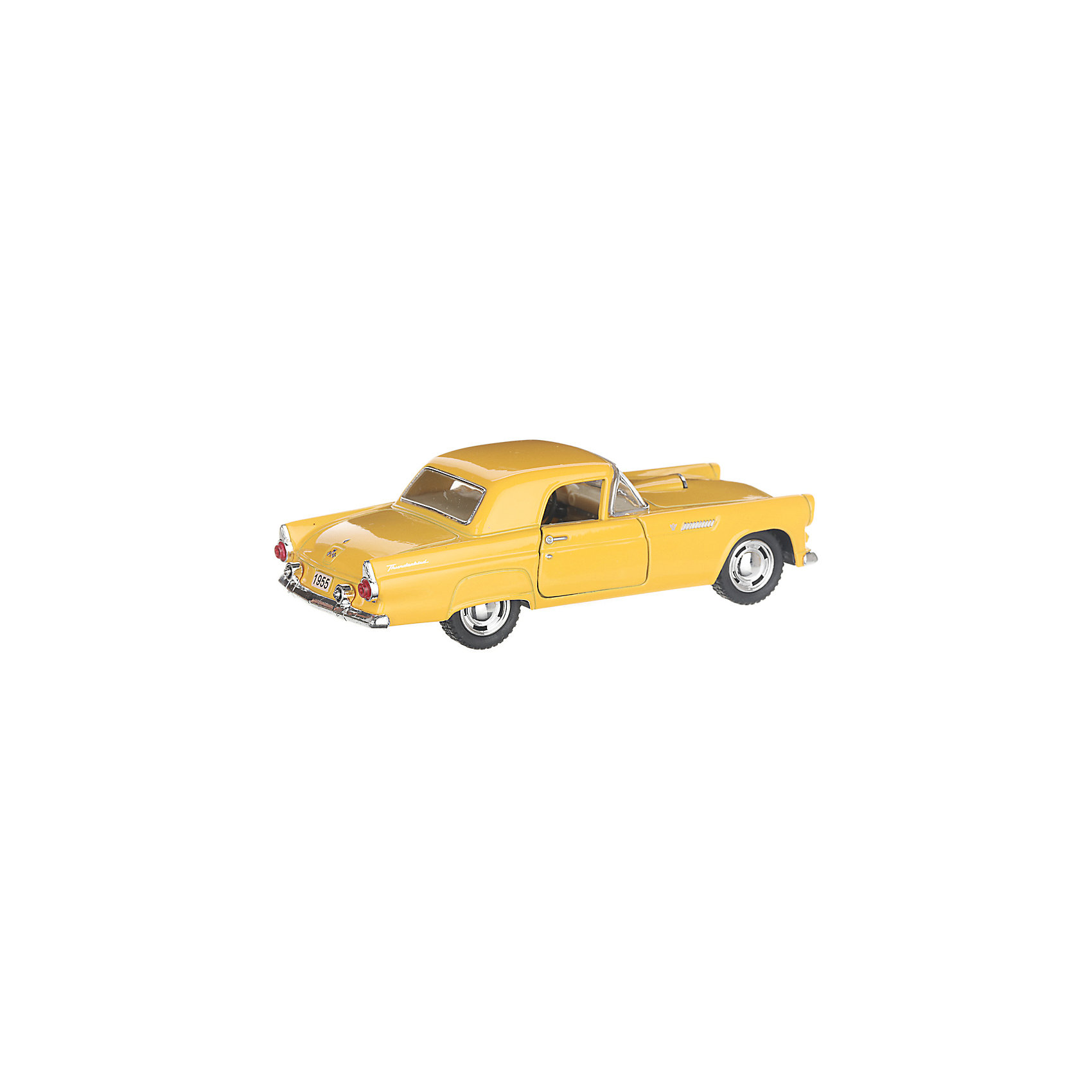 фото Коллекционная машинка serinity toys ford thunderbird 1955, жёлтая