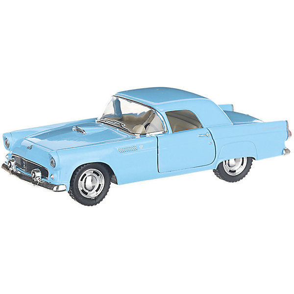 фото Коллекционная машинка serinity toys ford thunderbird 1955, голубая