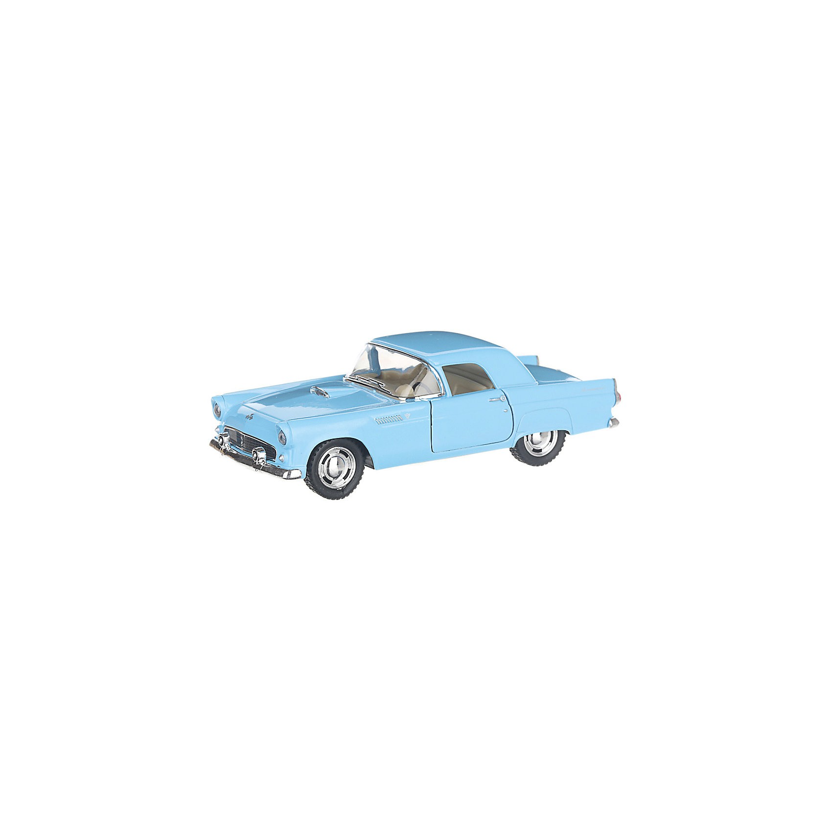 фото Коллекционная машинка serinity toys ford thunderbird 1955, голубая