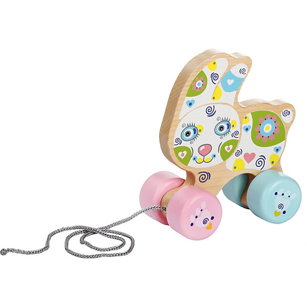 

Игрушка-каталка Cubika "Весёлый зайчонок, Игрушка-каталка Cubika "Весёлый зайчонок"