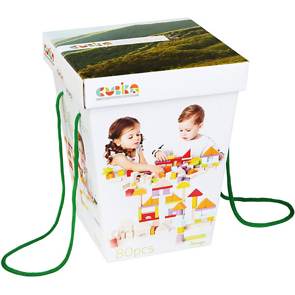 

Конструктор Cubika "Городок", 80 деталей