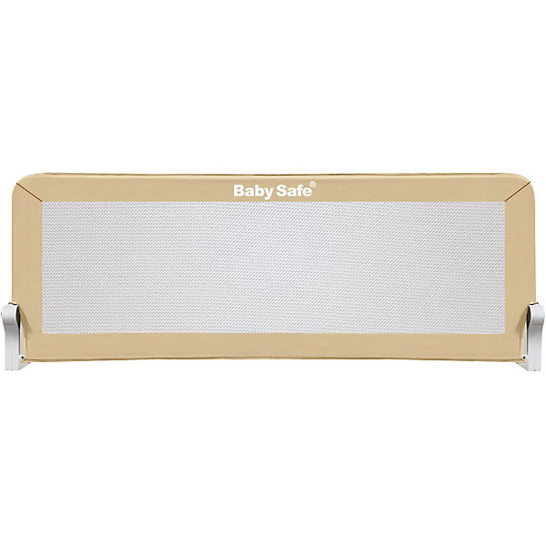 

Барьер для кроватки Baby Safe, 120х66 см, бежевый