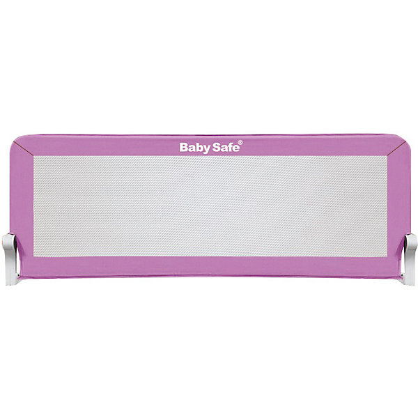 фото Барьер для кроватки Baby Safe, 180х66 см, розовый