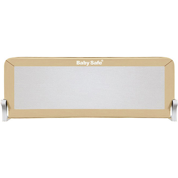 

Барьер для кроватки Baby Safe, 150х66 см, бежевый