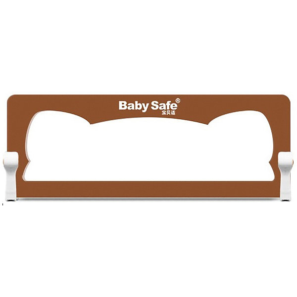 

Барьер для кроватки Baby Safe Ушки, 120х66 см, коричневый