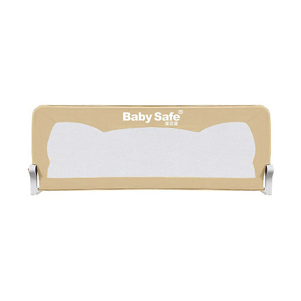 Барьер для кроватки Ушки, 120х66 см, бежевый Baby Safe 13278267