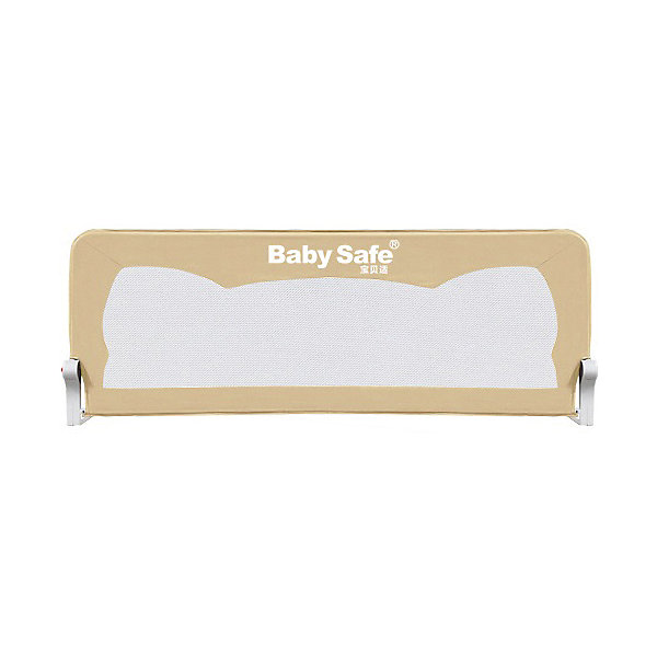 Барьер для кроватки Ушки, 120х42 см, бежевый Baby Safe 13278297