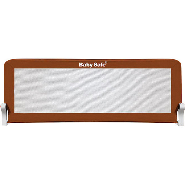 фото Барьер для кроватки Baby Safe, 120х42 см, коричневый