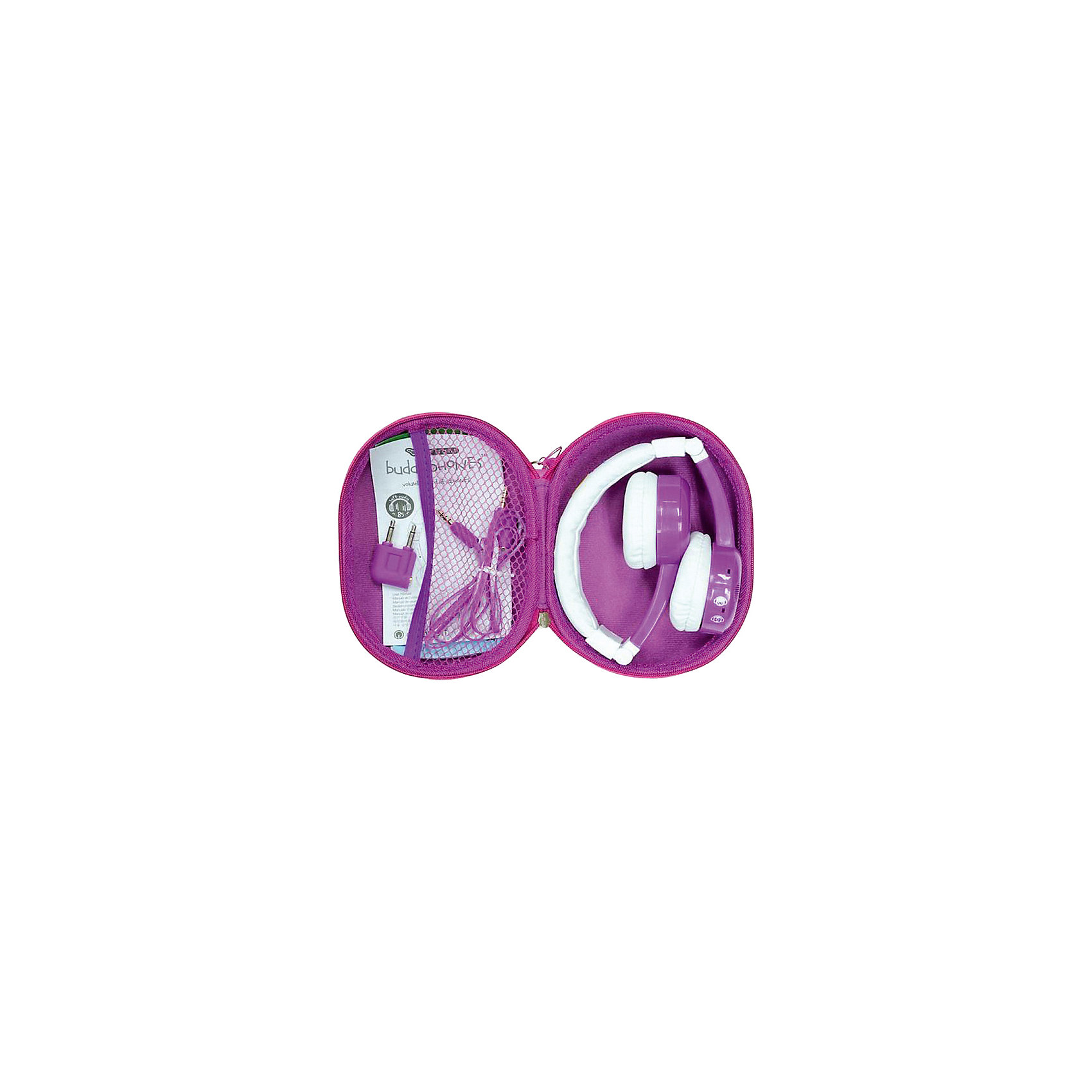 фото Кейс для хранения наушников Purple Buddyphones
