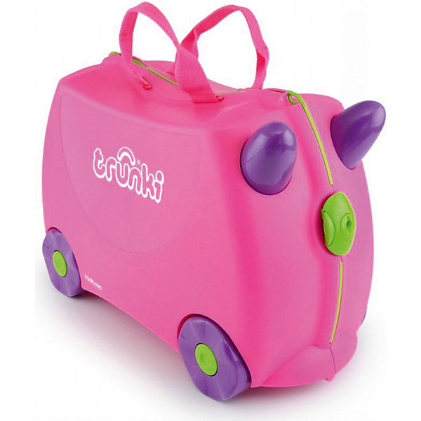 фото Чемодан на колесиках Trunki Trixie, розовый