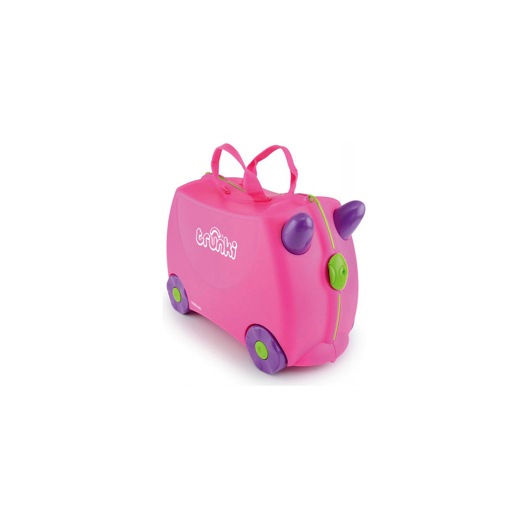 фото Чемодан на колесиках Trunki Trixie, розовый